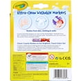 thumbnail image 6 of Crayola Washable Markers, Broad Point, Classic Colors, 8-pack, 6 of 8