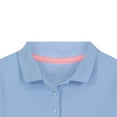 thumbnail image 3 of Nautica Girls Uniform Short Sleeve Interlock Polo, 3 of 4