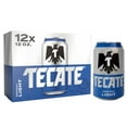 thumbnail image 1 of Tecate Light Mexican Lager Beer (12 fl. oz. bottle, 12 pk.), 1 of 6