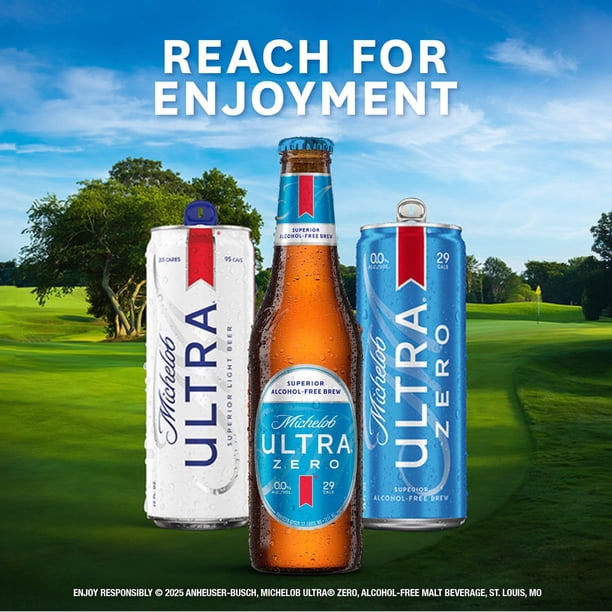 Michelob Ultra Zero Non-Alcoholic Beer, 12 fl. oz. can, 12 pk