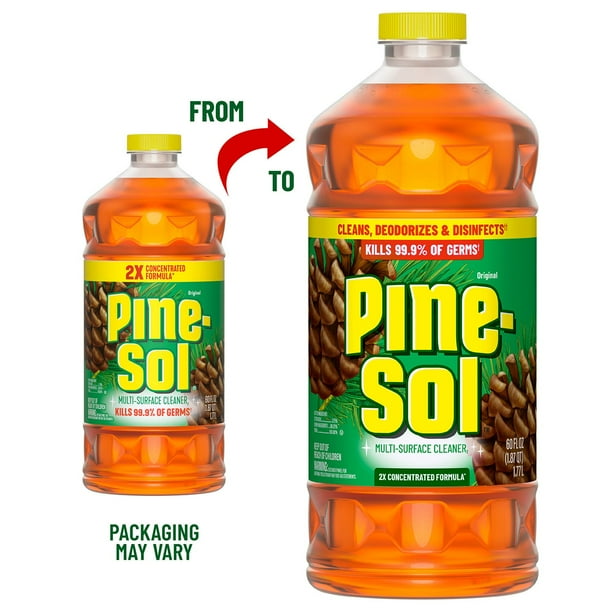 Pine-Sol Multi-Surface Cleaner, Pine Scent, 2 ct., 120 fl. oz