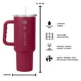 thumbnail image 3 of Logo Brands NCAA 40 oz. x 2 pk. Insulated Tumblers, 3 of 5