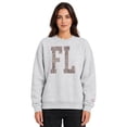 thumbnail image 1 of State of Mine Women's Camo Letters State Sweatshirt, 1 of 6