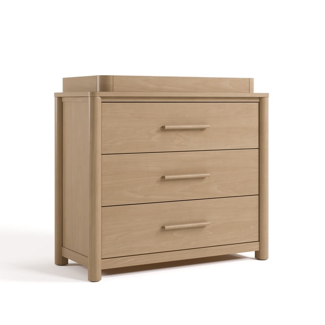 Storkcraft Malta 3 Drawer Chest with Removable Changing Topper, Choose Color