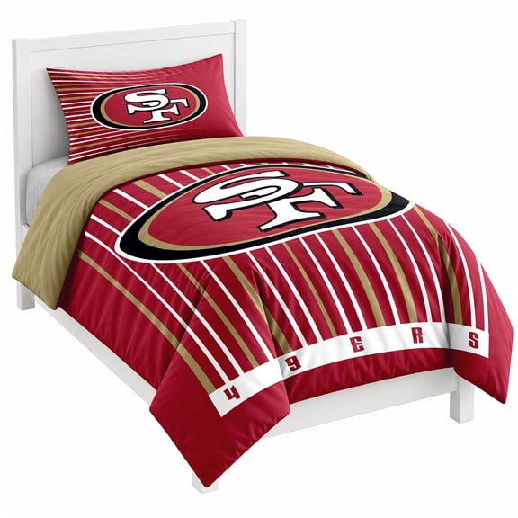 Logo Brands San Francisco 49ers Twin/Twin XL Comforter Set