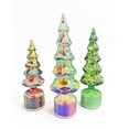 thumbnail image 3 of Member's Mark Iridescent Rotating Trees, Set of 3, 3 of 6