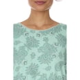 thumbnail image 10 of Flora Nikrooz 2 Piece Short Sleeve Capri PJ Set, 10 of 10