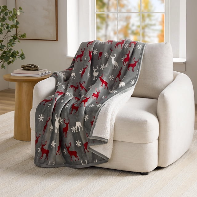 Member's Mark Cozy Plush Throw, 60" x 72"