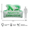 thumbnail image 4 of Logo Brands North Dakota Fighting Hawks Pre-Lit 7’x10’ Team Inflatable, 4 of 6