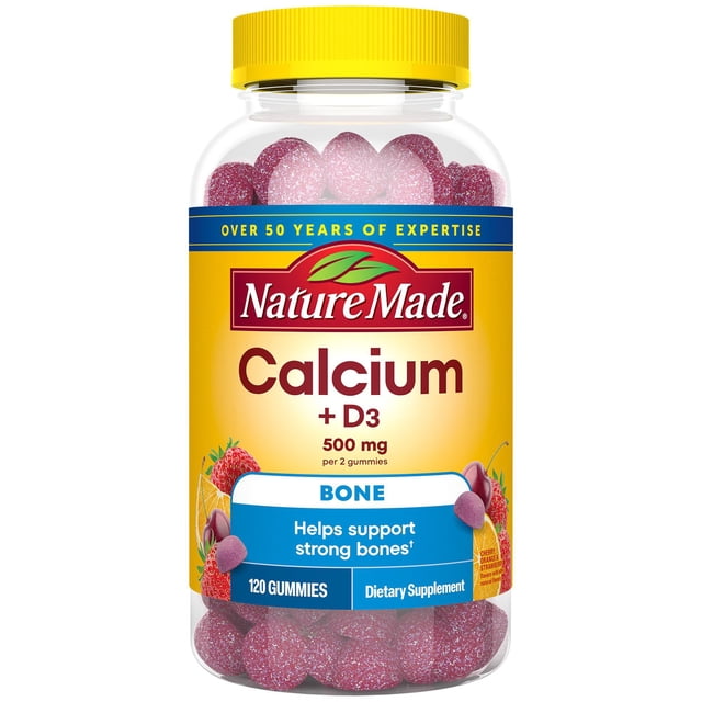 Nature Made Calcium Gummies, 120 ct.