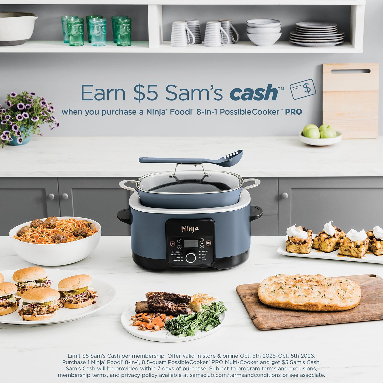 Ninja 14-in-1 PossibleCooker PRO 8.5-qt, Multi-Cooker - Samsclub.com