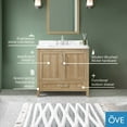 thumbnail image 23 of OVE Decors Kansas 36" W x 19" D Freestanding Bathroom Vanity with Sink, 23 of 26