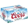 thumbnail image 1 of Coors Light American Light Lager Beer, 16 fl. oz. aluminum bottle, 24 pk., 1 of 7