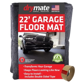 Drymate Premium XL Garage Floor Mat, Absorbent & Waterproof, 2 Sizes, Great for Catching Oil and Other Fluids(USA Made)