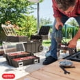 thumbnail image 13 of Heavy-Duty Keter Masterloader Rolling ToolBox + 18in Cantilever Organizer / Telescoping Handle, 13 of 19