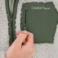 thumbnail image 5 of Outdoor Voices Girls Fleece Jacket, 5 of 10