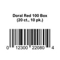 thumbnail image 1 of Doral Red 100 Box 20 ct., 10 pk., 1 of 1