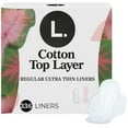 thumbnail image 1 of L. Ultra Thin Organic Cotton, Unscented Liners, Regular, 336 ct., 1 of 10