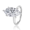 thumbnail image 2 of Lab Created Marquise Cut Solitaire Diamond Ring, 2 of 7