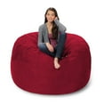 thumbnail image 2 of Comfy Sacks 5' Memory Foam Bean Bag Chair, Assorted Colors, 2 of 4