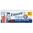 thumbnail image 1 of Ensure Original Nutrition Strawberry Meal Replacement Shakes (8 fl. oz., 24 ct.), 1 of 11