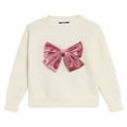 thumbnail image 5 of Lands' End Toddler Girls Bow Sweater, 5 of 5