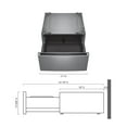 thumbnail image 3 of LG 27 in. Pedestal with Storage Drawer, 3 of 10