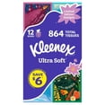 thumbnail image 1 of Kleenex Ultra Soft Facial Tissues, 12 boxes, 72 tissues/box, 1 of 11
