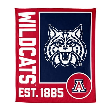 Logo Brands Arizona Wildcats 60"x70" Super Plush Blanket