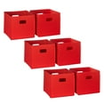 thumbnail image 2 of RiverRidge Folding Bins Cube Storage Cubbies, Set of 6 Playroom Organizers, 2 of 6