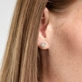 thumbnail image 2 of 0.50 CT. T.W. Unity Diamond Stud Earring in 14K Gold, 2 of 4