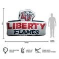 thumbnail image 4 of Logo Brands Liberty Flames  Pre-Lit 7’x10’ Team Inflatable, 4 of 6