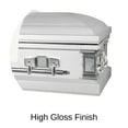 thumbnail image 3 of Titan Casket August Steel Funeral Casket, 3 of 5