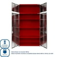 thumbnail image 5 of Seville Classics UltraHD 8-Piece Steel Garage Cabinet Storage Set w/ Height Adjustable Workbench, 14 Feet Wide, 5 of 16