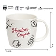 thumbnail image 4 of Logo Brands Houston Cougars 18oz Playmaker Mug Bundle, 4 of 5