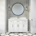 thumbnail image 2 of Studio Bathe Kali 48" Bathroom Vanity With Power Bar And Drawer Organizer, 2 of 9