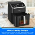 thumbnail image 4 of Midea HeatXpress™ 7.8 qt. Basket Air Fryer, 4 of 11