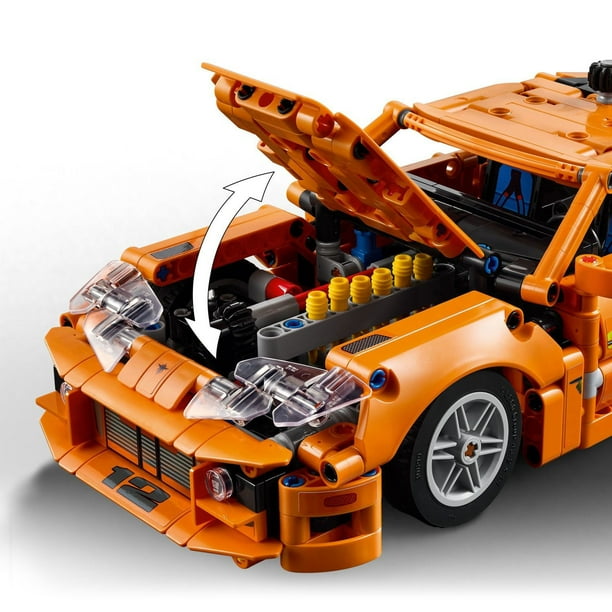 ジュランツ　4点セット LEGO Technic Fast and Furious Toyota Supra MK4 Building Set, 810