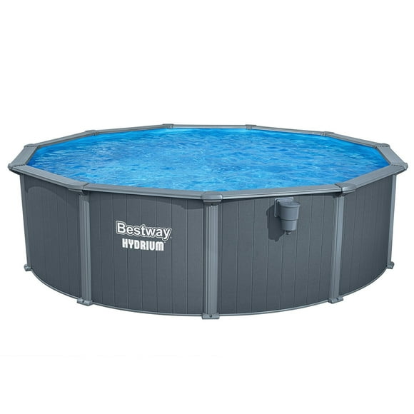 Bestway Hydrium 16' x 52" Round Steel Wall Above Ground Pool