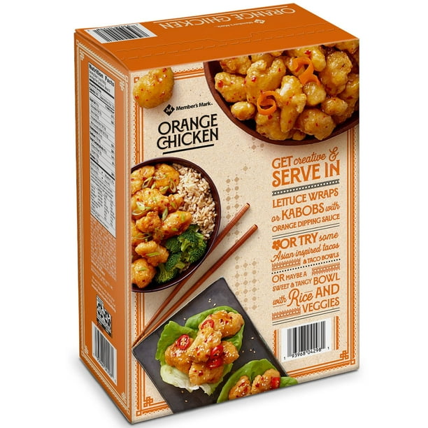Member's Mark Tempura Orange Chicken, Frozen 48 oz. - Samsclub.com
