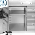 thumbnail image 5 of Seville Classics UltraHD 4-Drawer Rolling Cabinet, 28" W x 25" D x 34.5" H, 5 of 12
