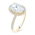 thumbnail image 7 of Lab Created Diamond 3.60 CT.T.W. Oval Cut Bridal Set, 7 of 9