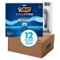 thumbnail image 2 of BIC EasyRinse Anti-Clog Razors, 4 Blades, 12 ct., 2 of 10