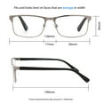 thumbnail image 3 of Member's Mark Rectangular Reading Glasses, 3 pk., 3 of 7