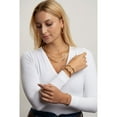 thumbnail image 5 of High Polished Hollow Bangle Bracelet in 14K Gold, 5 of 5