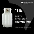 thumbnail image 2 of Worthington Pro Grade 11 lb Empty Propane Tank, 2 of 4