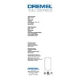 thumbnail image 4 of Dremel 100 Single Speed Corded Rotary Tool Kit, 4 of 7