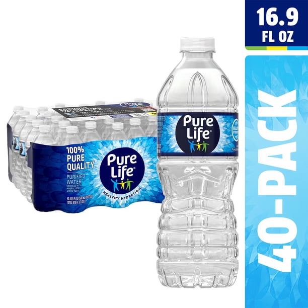 Pure Life Purified Water 16.9 fl. oz., 40 pk. - Samsclub.com