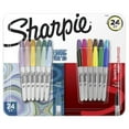 thumbnail image 1 of Sharpie - Permanent Marker, Fine, Assorted Colors , 24 Count, 1 of 7