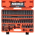 thumbnail image 1 of Neiko 3/8" Drive Impact Socket Set, 67-Piece Master Kit, 1 of 6